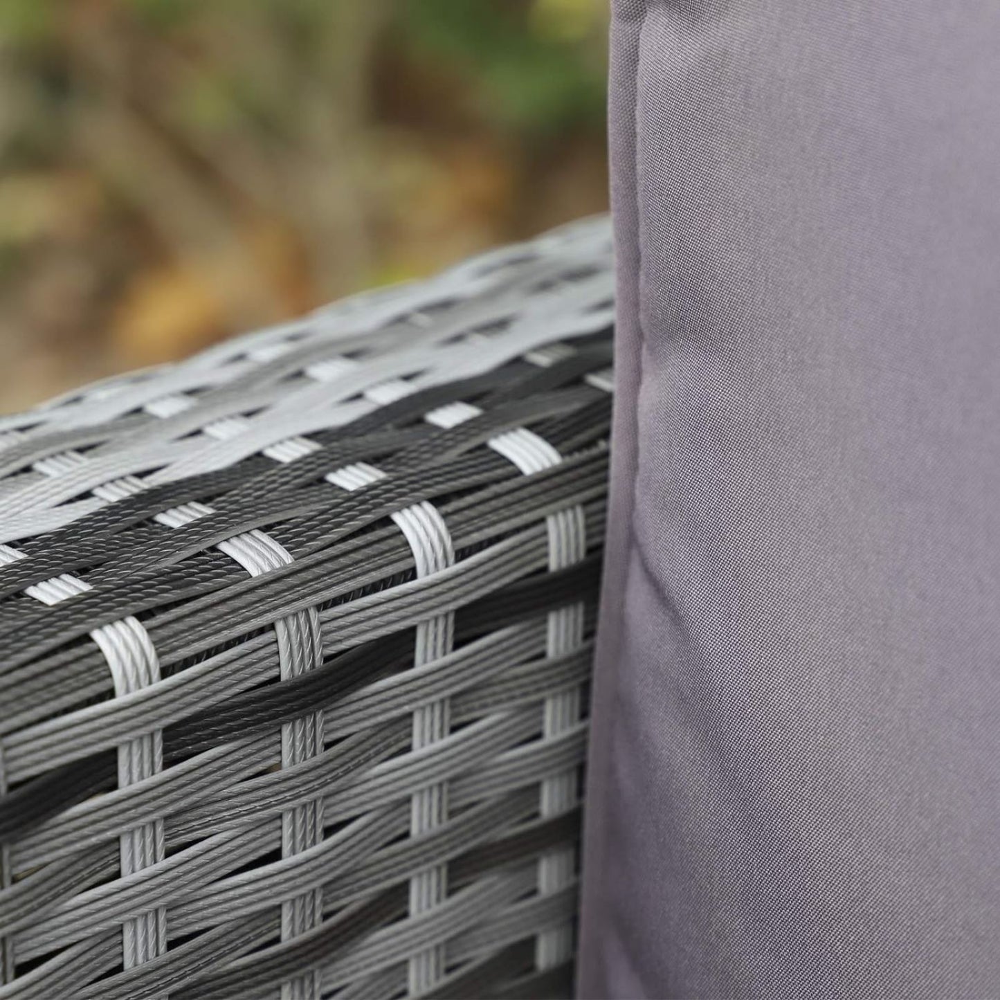 TOP ANGEBOT: Polyrattan Gartenmöbel Lounge Set Sitzgruppe Garnitur mit Hocker & Tisch