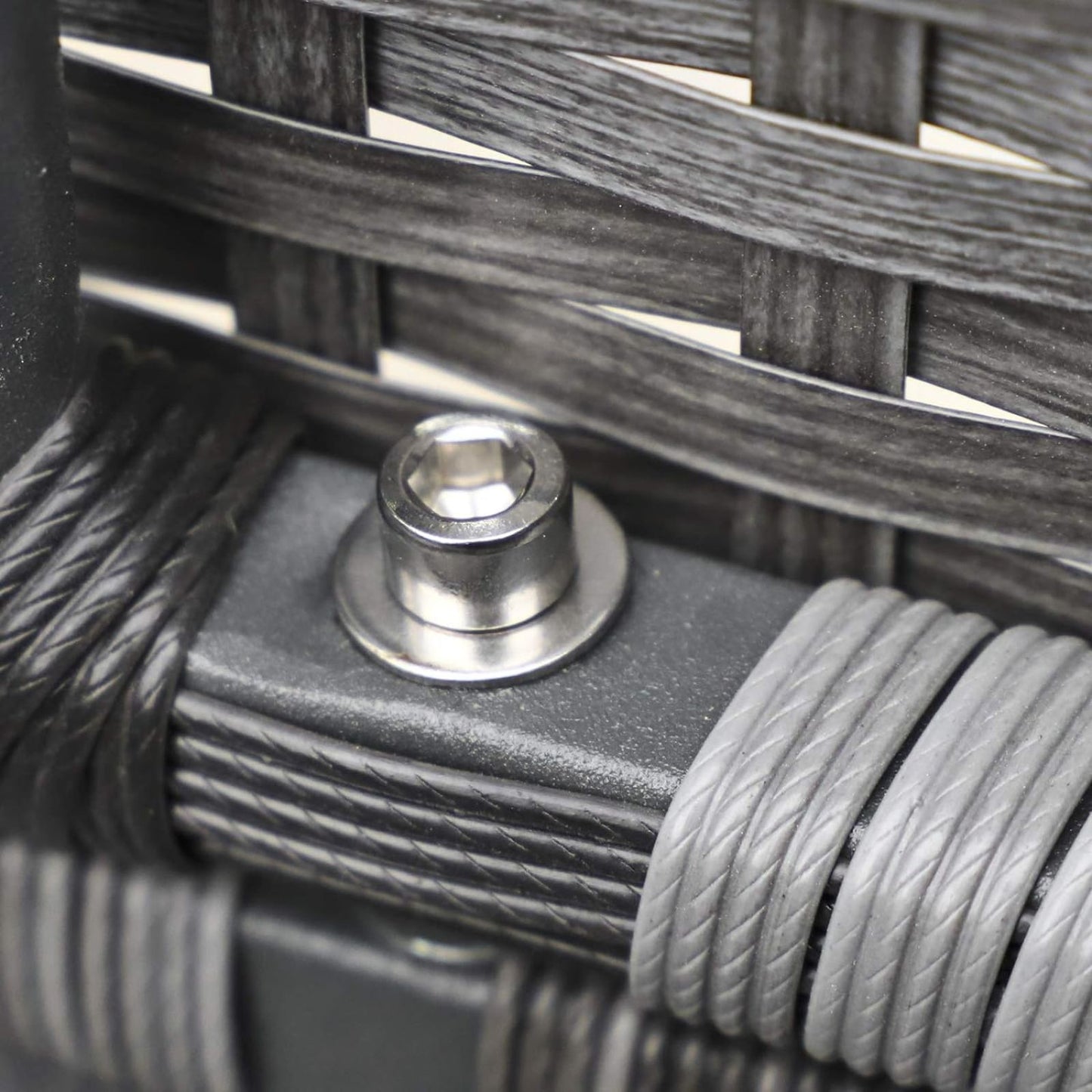 TOP ANGEBOT: Polyrattan Gartenmöbel Lounge Set Sitzgruppe Garnitur mit Hocker & Tisch