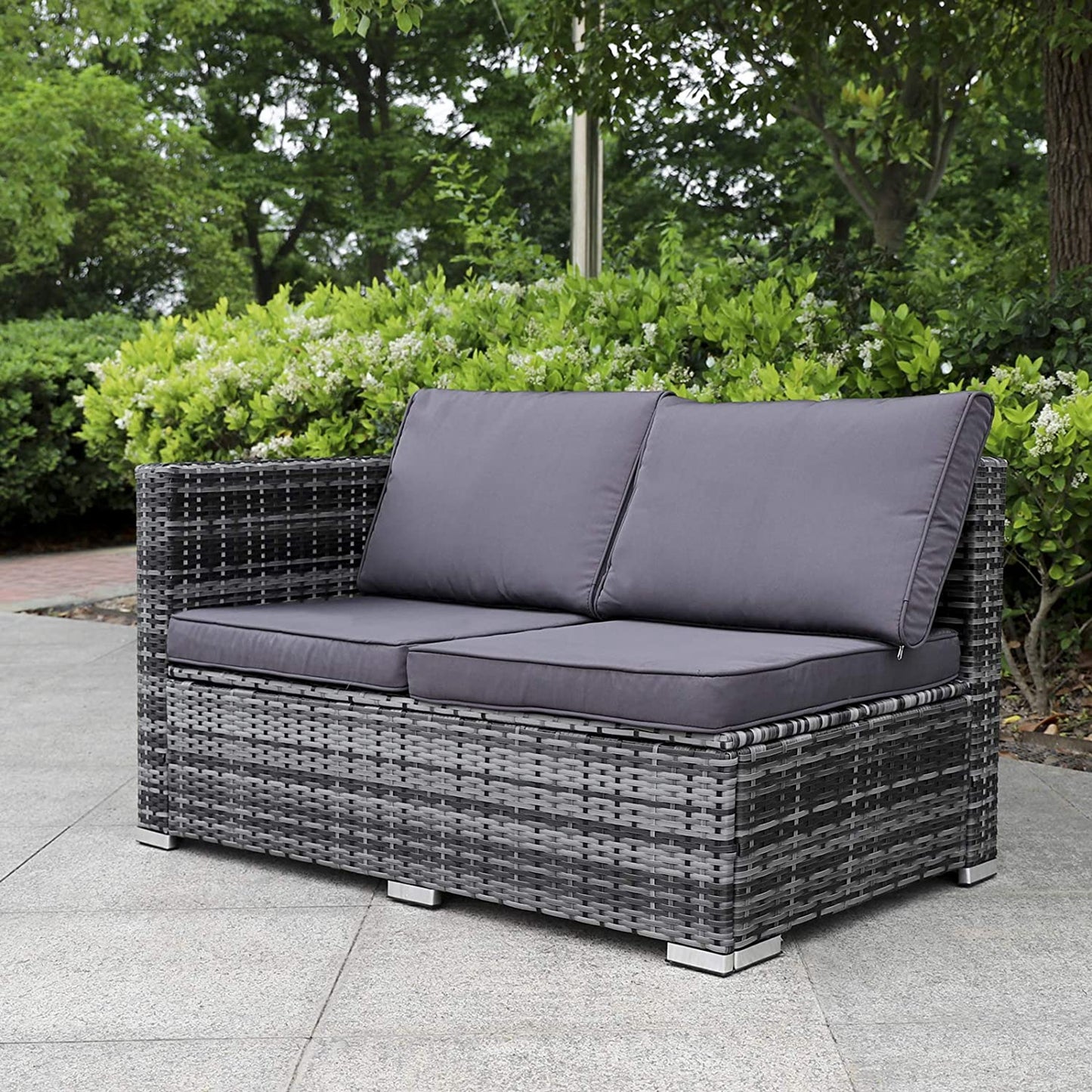 Polyrattan Lounge Sitzgruppe, 3-5 Sitzer