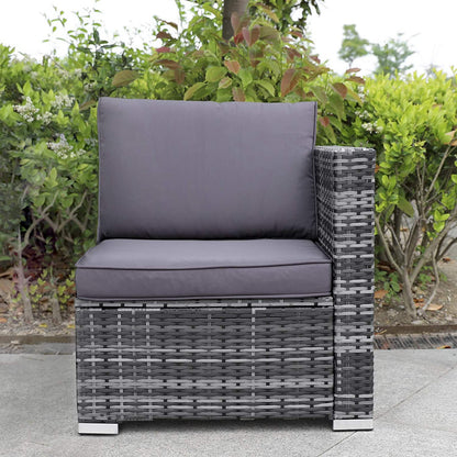 Polyrattan Lounge Sitzgruppe, 3-5 Sitzer